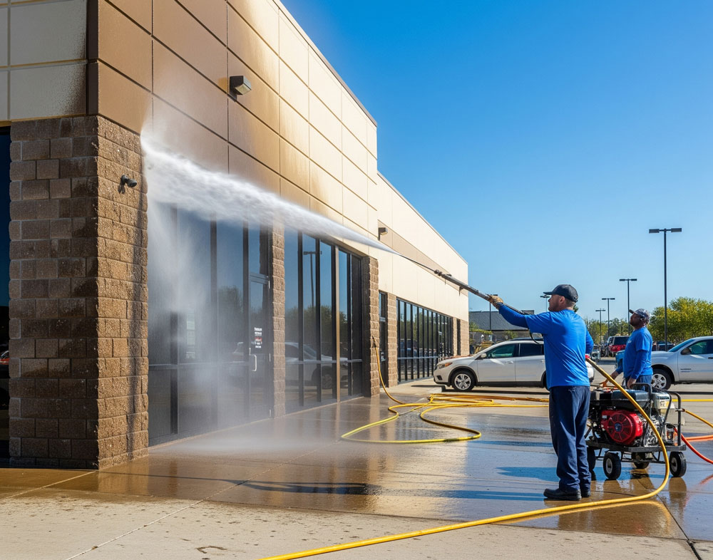 Why Local Business Owners Choose Brighter Homes Power Washing